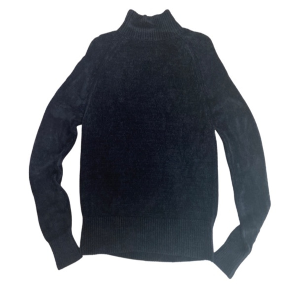 Feel The Piece By Terre Jacobs Black Mock Neck Sweater